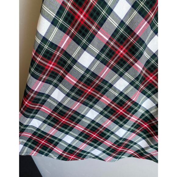 NWT Alex Marie Clarissa Christmas Holiday Plaid A-Line Midi Skirt- Size 12 - Picture 5 of 8